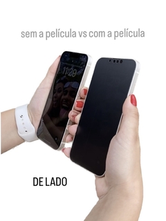 Película Cerâmica Privacy Fosca - iPhone 7 Plus / 8 Plus - Preto