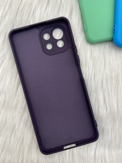 Case Veludo - Xiaomi Mi 11 Lite - Com Proteção Na Câmera - Roxo Açaí - comprar online