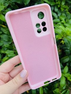 Case Veludo - Xiaomi Redmi Note 11 5g / Poco M4 Pro 5g - Rosa Bebê - comprar online