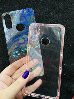 Case Holográfica - Samsung A10s - Rosa