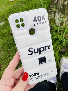 Case Puffer - Xiaomi Redmi 9C / 10 A - Supreme Branco