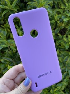 Silicone Case - Motorola E7 Power - Lilás