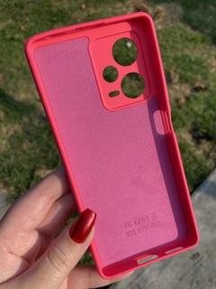 Case Veludo - Xiaomi Redmi Note 12 Pro Plus - Com Proteção Na Câmera - Pink - comprar online