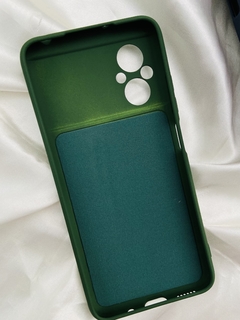 Case Veludo - Xiaomi Poco M5 / Redmi 11 Prime - Com proteção na câmera - Verde Escuro - comprar online