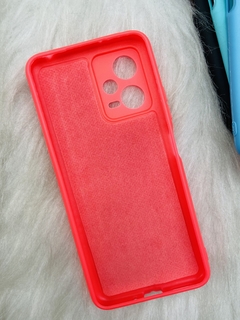 Case Veludo - Xiaomi Poco X5 / X5 Pro - Com Proteção Na Câmera - Rosa Chiclete - comprar online