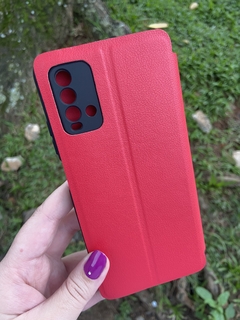 Case Carteira - Xiaomi Redmi 9T - Com proteção na câmera - Vermelho - comprar online