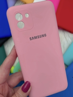 Silicone Case - Samsung A03 - Rosa Bebê