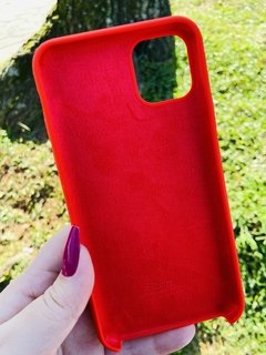 Silicone Case - iPhone 11 Pro Max - Aberta Embaixo - Vermelho - comprar online