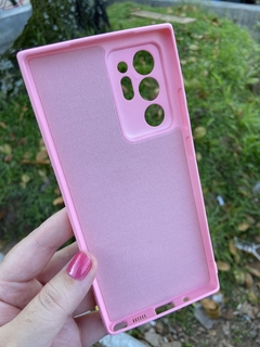 Case Veludo - Samsung Note 20 Ultra - Com proteção na câmera - Rosa Bebê - comprar online