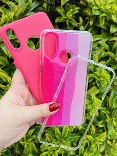 Case 3 em 1 - Samsung A10 S - Pink - comprar online