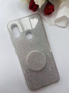 Case Glitter Anti-impacto Com Pop - Xiaomi Mi 8