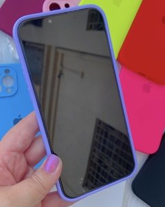 Silicone Case - iPhone 13 Pro - Fechada Embaixo E Na Câmera - Azul Marinho - comprar online