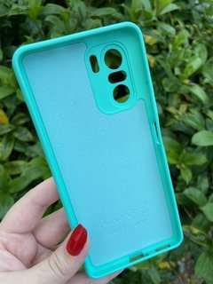 Case Veludo - Xiaomi Poco F3 / Mi 11 X / Mi 11 X Pro - Com proteção na câmera - Turquesa - comprar online