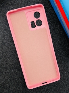 Case Veludo - Motorola Edge 30 Fusion - Rosa Bebê - comprar online