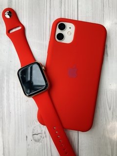 Pulseira Borracha - Apple Watch 38 mm / 40 mm / 41 mm - Vermelho - comprar online