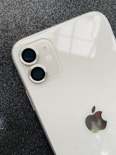 Protetor de câmera Metálico - iPhone 13 / 13 Mini - Prata
