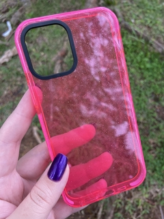 Case Neon Anti-impacto - iPhone 12 / 12 Pro - Pink