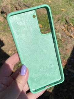Silicone Case - Samsung S21 - Verde Água - comprar online