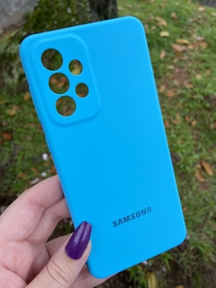 Silicone Case - Samsung A33 - Azul Claro