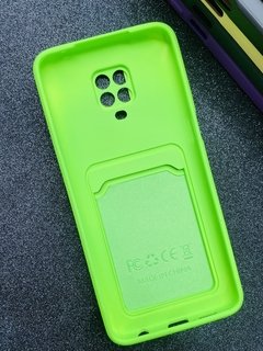 Case Slide Porta Cartão - Xiaomi Note 9s / Note 9 Pro - Verde Claro - comprar online