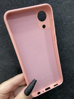 Case Veludo - Samsung A03 Core - Com proteção na câmera - Rosa Bebê - comprar online