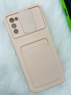Case Slide Porta Cartão - Samsung S10 Lite - Nude