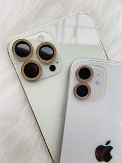 Protetor de câmera brilho - iPhone 13 Pro Max - Dourado - comprar online