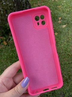 Case Veludo - Motorola G50 5g - Com proteção na câmera - Pink - comprar online