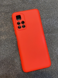 Case Veludo - Xiaomi Redmi Note 11 5g / Poco M4 Pro 5g - Vermelho