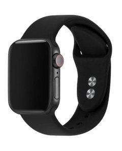 Pulseira Borracha - Apple Watch 42 mm / 44 mm / 45 mm / 49 mm - Preto