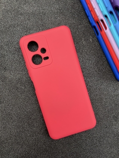 Case Veludo - Xiaomi Poco X5 - Com Proteção Na Câmera - Bordô