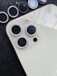 Protetor de câmera brilho - iPhone 12 Pro Max - Prata