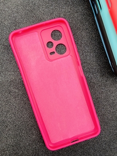 Case Veludo - Xiaomi Poco X5 / X5 Pro - Com Proteção Na Câmera - Pink - comprar online