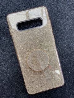 Case Glitter Anti-impacto Com Pop - Samsung S10 Plus