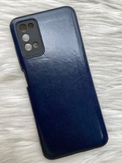 Case Couro - Samsung A03 S - Azul