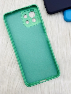 Case Veludo - Xiaomi Mi 11 Lite - Com Proteção Na Câmera - Verde Água - comprar online