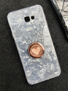 Case Mármore Com Pop -Samsung J4 Plus - Branco