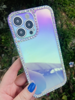 Case Holográfica Strass - iPhone 13 Pro Max