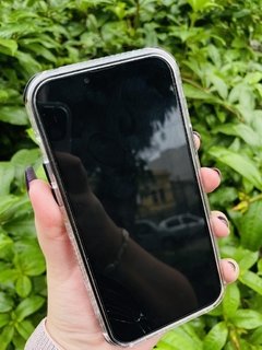 Case Elegante 3 em 1 - iPhone 13 Pro - Com Aro Frontal - Preto Brilhante - loja online
