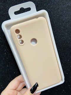 Case Veludo - Motorola E7 Power - Nude
