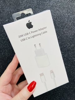 Carregador Completo USB C Lightning 20w Apple - Primeira Linha