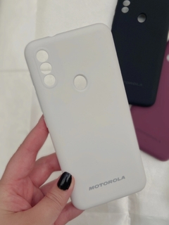 Silicone Case - Motorola E20 / E40 - Branco