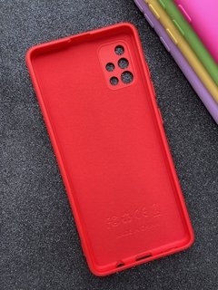 Case Veludo - Samsung A51 - Com proteção na câmera - Vermelho - comprar online