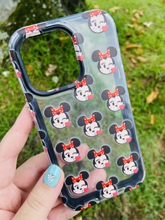 Case 2 em 1 - iPhone 13 Pro - Minnie Preto