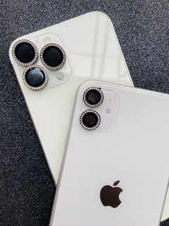 Protetor de câmera Strass - iPhone 13 / iPhone 13 Mini - Preto - comprar online