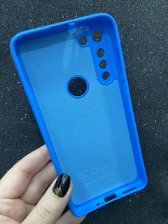Case Veludo - Motorola G8 Power - Azul - comprar online