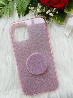 Case Glitter Anti-impacto Com Pop - iPhone 12 Mini