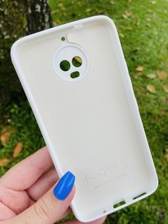 Case Veludo - Motorola G5 S Plus - Com proteção na câmera - Branco - comprar online
