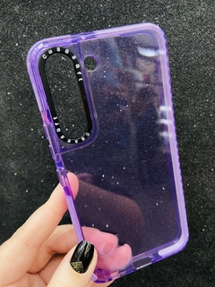 Case Anti-Impacto Neon - Samsung S22 Plus - Lilás