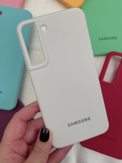 Silicone Case - Samsung S22 Plus - Branco